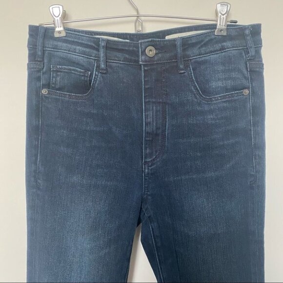 Pilcro and the Letterpress| Ultra High-Rise Fray Hem Skinny Jeans|Anthropologie - Picture 6 of 10